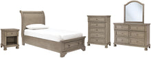 Load image into Gallery viewer, Lettner 7-Piece Bedroom Package