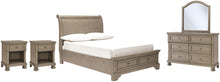 Load image into Gallery viewer, Lettner 7-Piece Bedroom Package