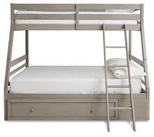 Load image into Gallery viewer, Lettner Twin over Full Bunk Bed with 1 Large Storage Drawer