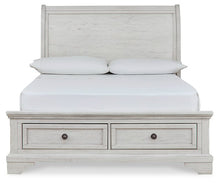 Load image into Gallery viewer, Robbinsdale Sleigh Storage Bed