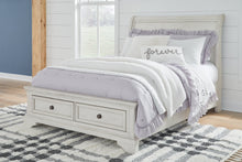 Load image into Gallery viewer, Robbinsdale Sleigh Storage Bed