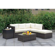 Load image into Gallery viewer, Ilona Brown/Beige L-Sectional + Coffee Table + End Table