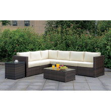 Load image into Gallery viewer, Ilona Brown/Beige L-Sectional + Coffee Table + End Table