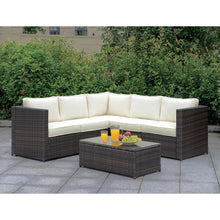 Load image into Gallery viewer, Ilona Brown/Beige L-Sectional + Coffee Table