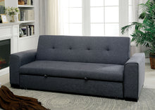 Load image into Gallery viewer, REILLY Gray Futon Sofa
