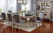 Load image into Gallery viewer, Amina Champagne 7 Pc. Dining Table Set