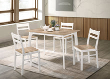 Load image into Gallery viewer, DEBBIE 5 Pc. Dining Table Set