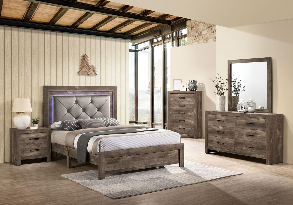 LARISSA 5 Pc. Queen Bedroom Set w/ Night Stand – Island Furniture of Jamaica