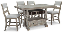 Load image into Gallery viewer, Moreshire 5-Piece Counter Height Dining Package