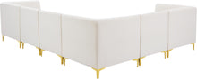 Load image into Gallery viewer, Alina Cream Velvet Modular Sectional