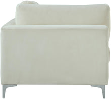 Load image into Gallery viewer, Julia Cream Velvet Modular Corner Chair
