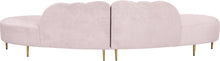 Load image into Gallery viewer, Divine Pink Velvet 2pc. Sectional