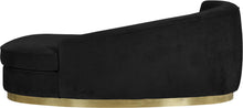 Load image into Gallery viewer, Julian Black Velvet Chaise