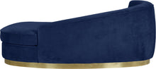 Load image into Gallery viewer, Julian Navy Velvet Chaise