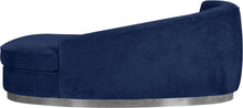 Load image into Gallery viewer, Julian Navy Velvet Chaise