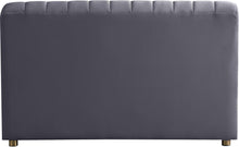 Load image into Gallery viewer, Naya Grey Velvet Chair