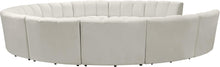 Load image into Gallery viewer, Infinity Cream Velvet 11pc. Modular Sectional