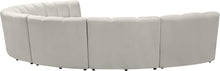 Load image into Gallery viewer, Infinity Cream Velvet 7pc. Modular Sectional