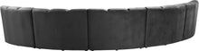 Load image into Gallery viewer, Infinity Grey Velvet 5pc. Modular Sectional