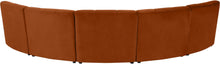 Load image into Gallery viewer, Limitless Cognac Velvet 5pc. Modular Sectional