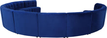 Load image into Gallery viewer, Limitless Navy Velvet 11pc. Modular Sectional