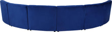 Load image into Gallery viewer, Limitless Navy Velvet 6pc. Modular Sectional