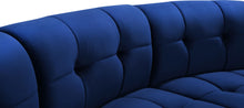Load image into Gallery viewer, Limitless Navy Velvet 5pc. Modular Sectional