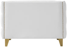 Load image into Gallery viewer, Michelle White Faux Leather Chair