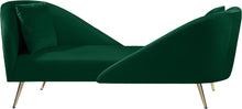 Load image into Gallery viewer, Nolan Green Velvet Chaise