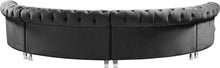 Load image into Gallery viewer, Anabella Grey Velvet 4pc. Sectional