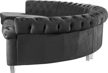 Load image into Gallery viewer, Anabella Grey Velvet 4pc. Sectional