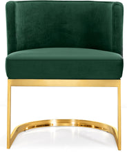 Load image into Gallery viewer, Gianna Green Velvet Dining Chair