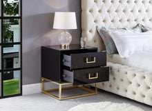 Load image into Gallery viewer, Nova Black Side Table