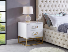 Load image into Gallery viewer, Nova White Side Table