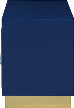 Load image into Gallery viewer, Cosmopolitan Navy Lacquer Side Table