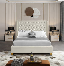 Load image into Gallery viewer, Barolo Cream Velvet Full Bed