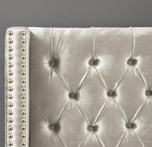 Load image into Gallery viewer, Barolo Cream Velvet Full Bed