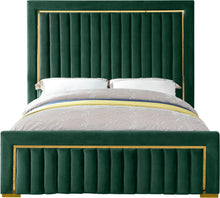Load image into Gallery viewer, Dolce Green Velvet King Bed (3 Boxes)