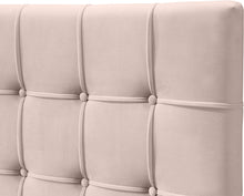 Load image into Gallery viewer, Elly Pink Velvet Queen Bed