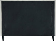 Load image into Gallery viewer, Eva Cream Velvet Full Bed