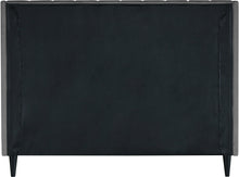 Load image into Gallery viewer, Eva Grey Velvet King Bed