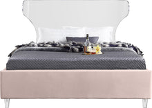 Load image into Gallery viewer, Ghost Pink Velvet Full Bed