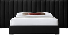 Load image into Gallery viewer, Pablo Black Velvet King Bed