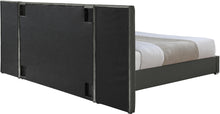 Load image into Gallery viewer, Pablo Grey Velvet King Bed
