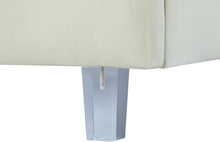 Load image into Gallery viewer, Rainbow Cream Velvet Queen Bed