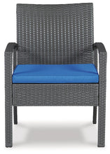 Load image into Gallery viewer, Alina Outdoor Love/Chairs/Table Set (Set of 4)