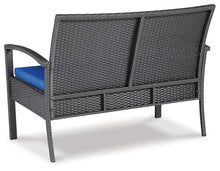 Load image into Gallery viewer, Alina Outdoor Love/Chairs/Table Set (Set of 4)
