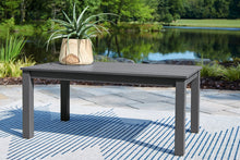 Load image into Gallery viewer, Fynnegan Outdoor Loveseat with Table (Set of 2)