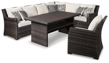 Load image into Gallery viewer, Easy Isle Easy Isle Nuvella 3 Piece Sectional with Coffee Table and Lounge Chair