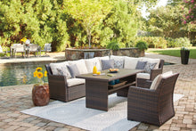 Load image into Gallery viewer, Easy Isle Easy Isle Nuvella 3 Piece Sectional with Coffee Table and Lounge Chair
